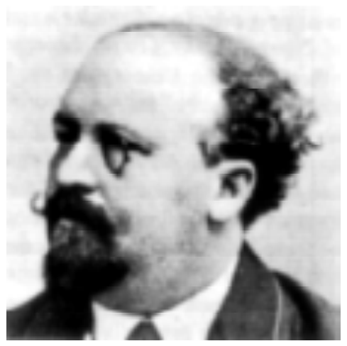 Portrait photographique de Bernard Lazare, en buste, de trois-quarts.